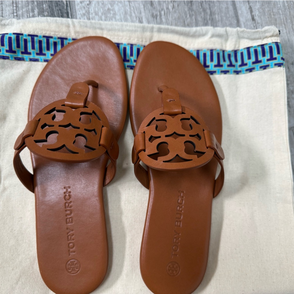 Tory Burch Women's Miller Embellished Sandals with Dust Bag